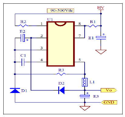 220v轉12v-220v轉5v電路圖-高耐壓IC，電源模塊